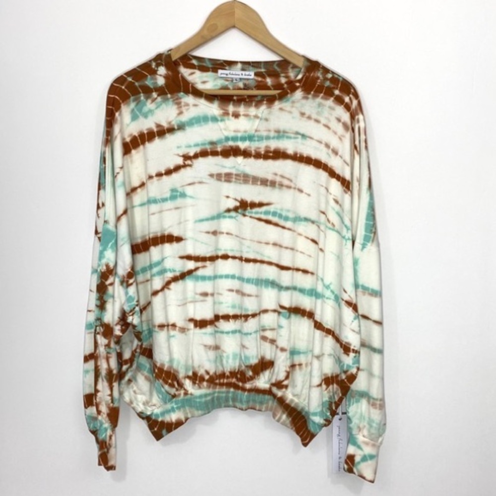 Young‎ Fabulous & Broke Tie Dye Crewneck, Sz M, NWT